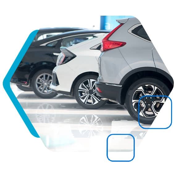 Frota de veículos MobileCar disponíveis para locação